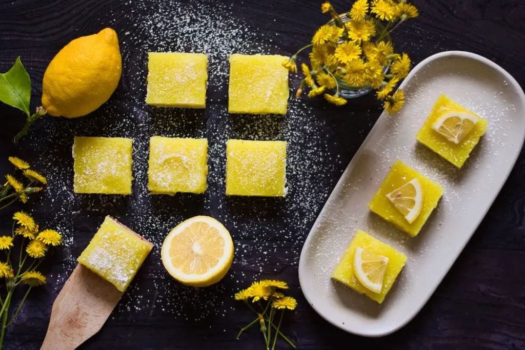 Barras de limón veganas perfectas sin gluten (sin lácteos) Barras de limón veganas perfectas sin gluten (sin lácteos)