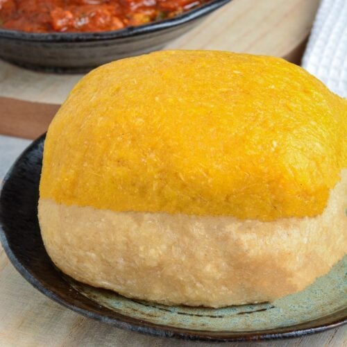 Eba – comida nigeriana Eba – comida nigeriana