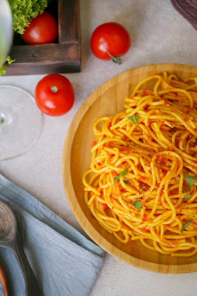 La mejor receta de espagueti Jollof nigeriano del mundo