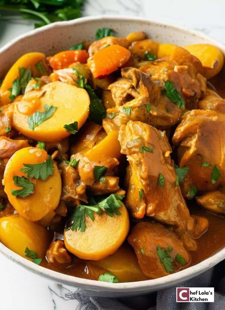 Cómo cocinar pollo al curry jamaicano
