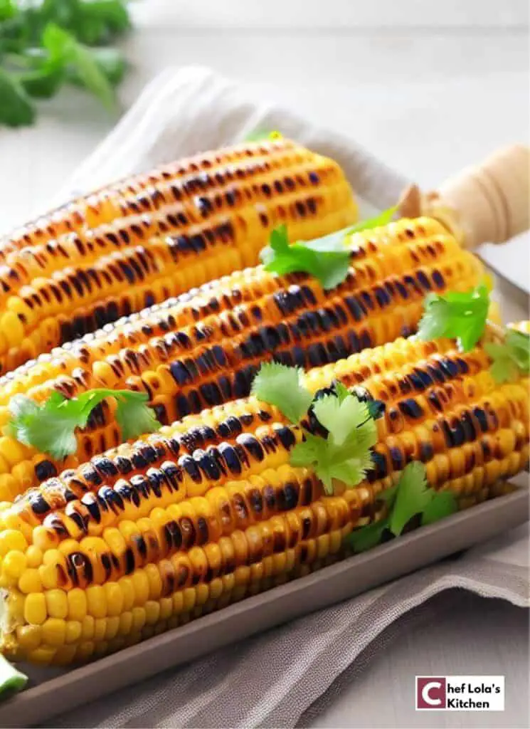 Receta fácil de mazorcas de maíz a la parrilla Receta fácil de mazorcas de maíz a la parrilla