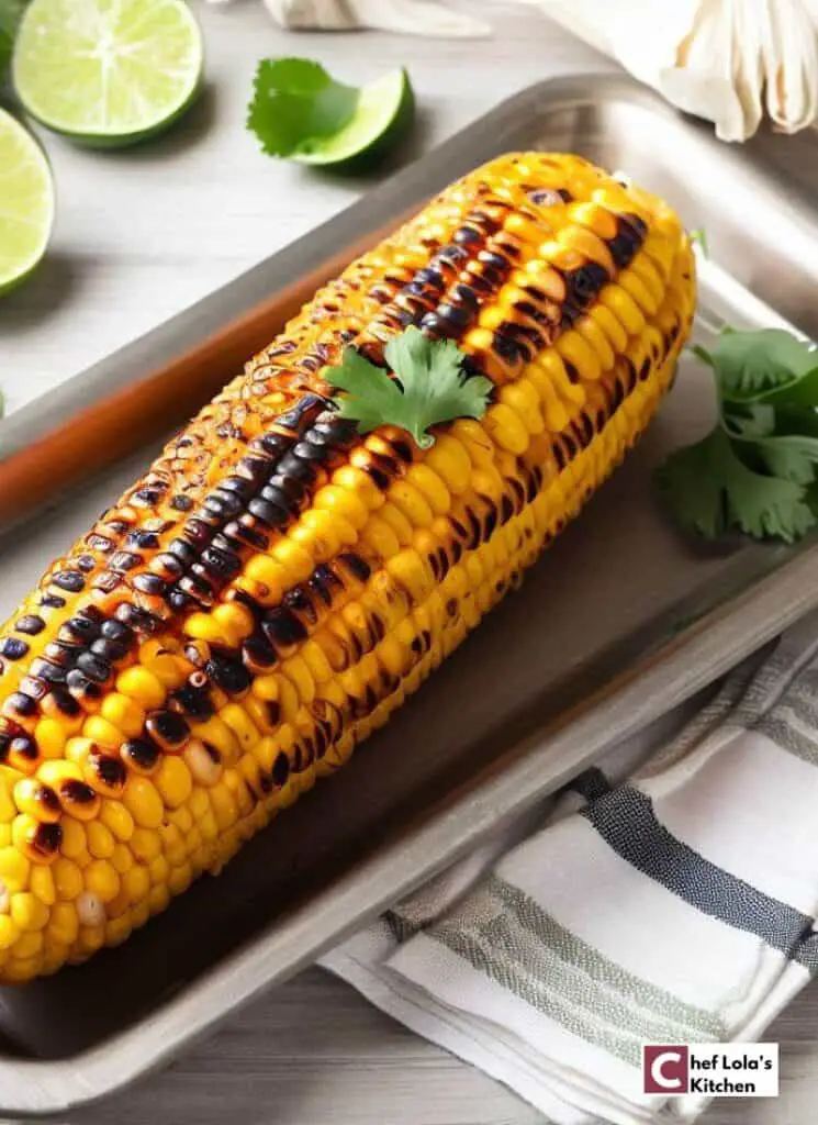 Receta fácil de mazorcas de maíz a la parrilla Receta fácil de mazorcas de maíz a la parrilla