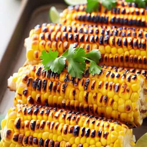 Receta fácil de mazorcas de maíz a la parrilla Receta fácil de mazorcas de maíz a la parrilla