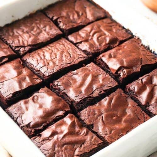 Brownies dulces caseros fáciles