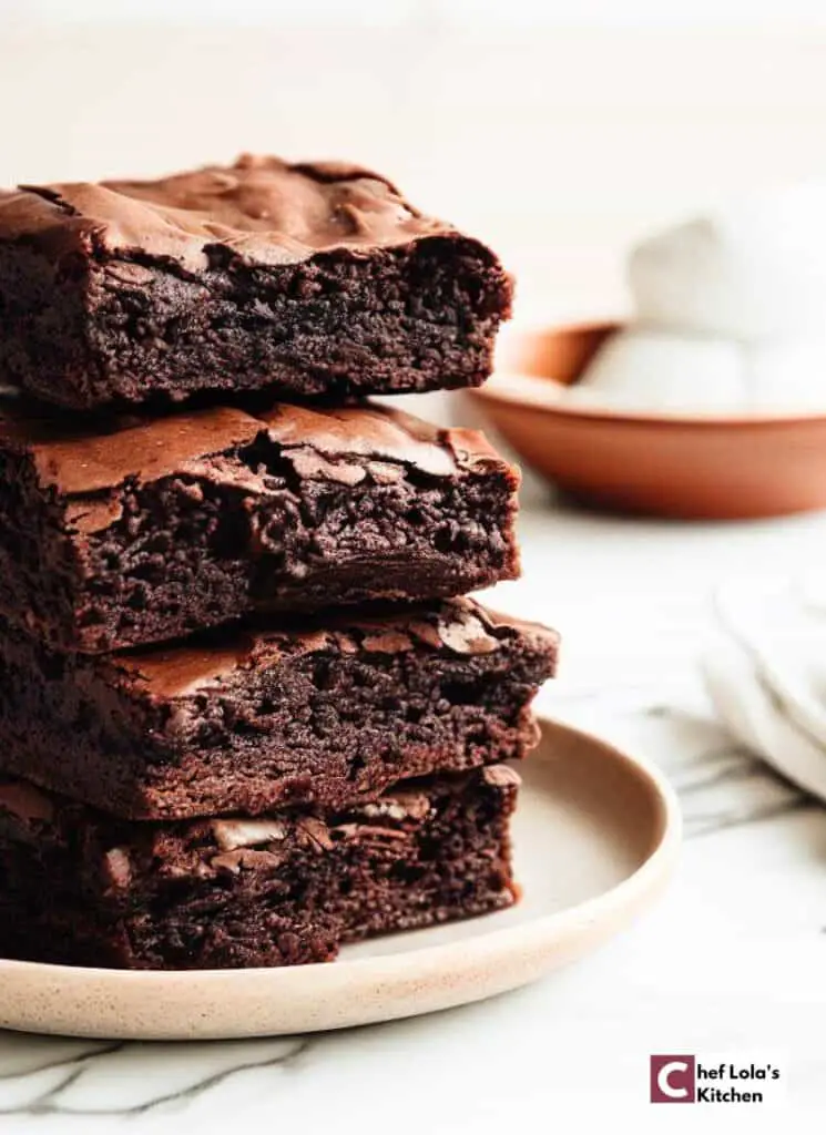 Brownies dulces caseros fáciles