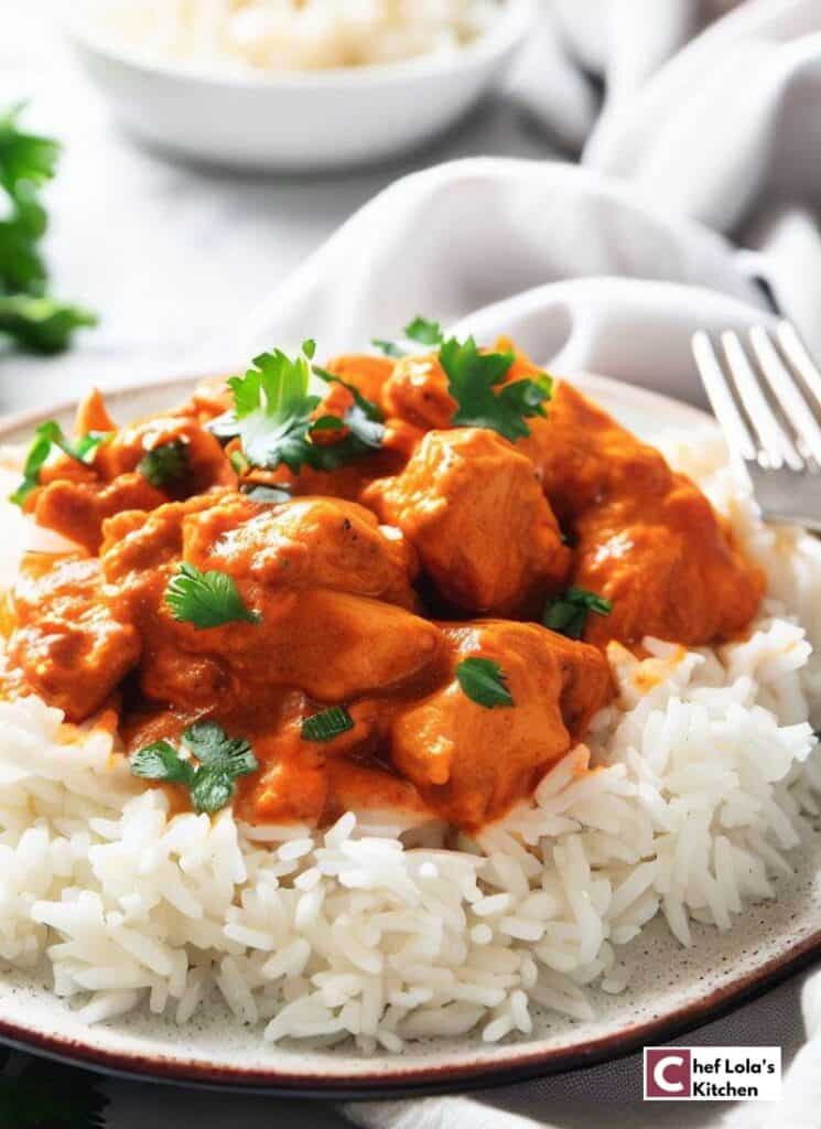 Manera fácil de hacer pollo Tikka Masala