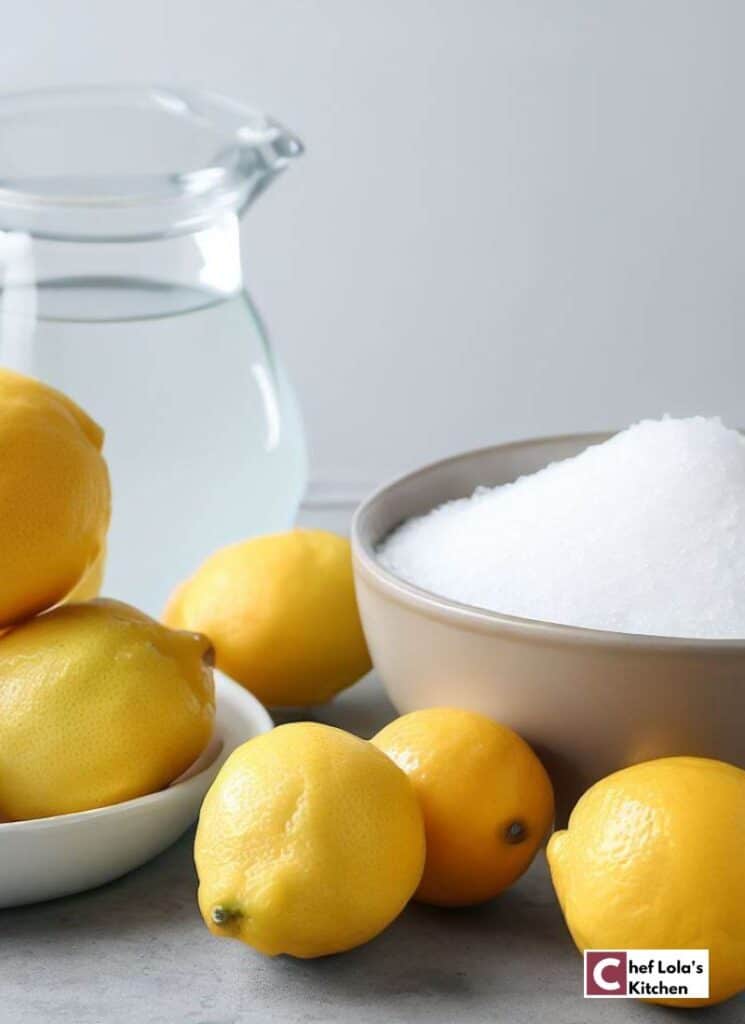 Receta fácil de limonada casera Receta fácil de limonada casera