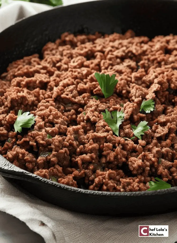 Cómo cocinar carne picada Cómo cocinar carne picada