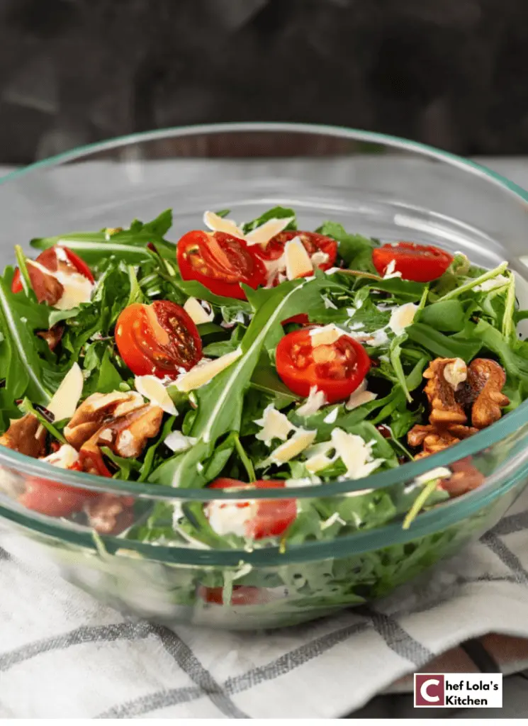 Receta refrescante de ensalada de rúcula Receta refrescante de ensalada de rúcula