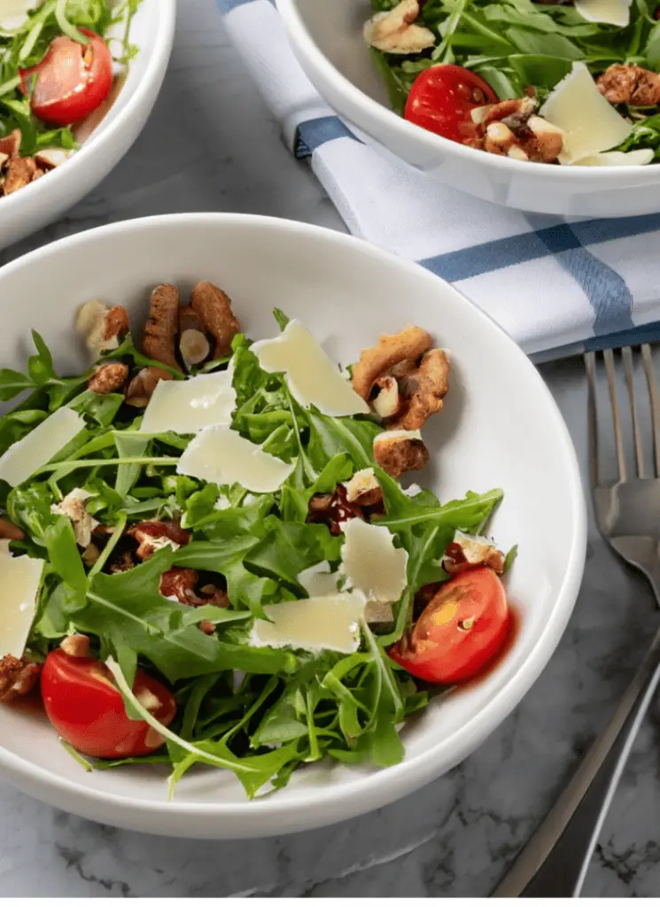 Receta refrescante de ensalada de rúcula Receta refrescante de ensalada de rúcula
