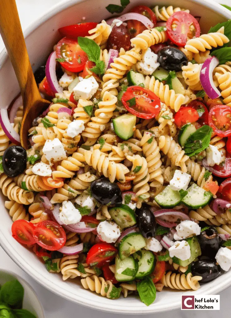 Receta de ensalada de pasta fácil y rápida