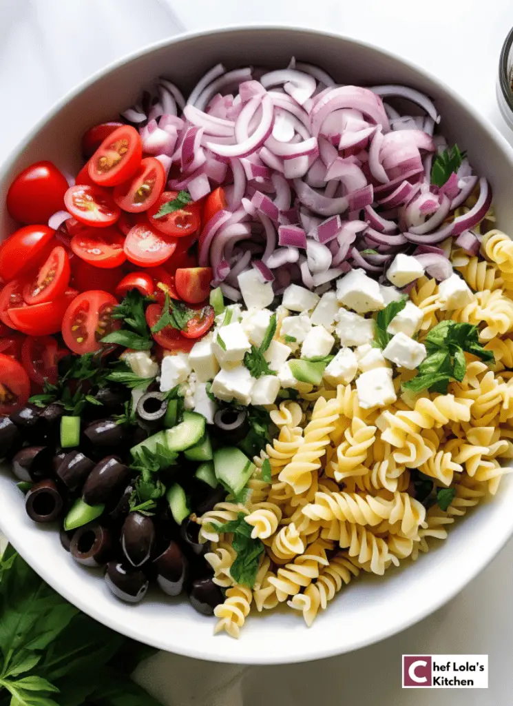Receta de ensalada de pasta fácil y rápida Receta de ensalada de pasta fácil y rápida