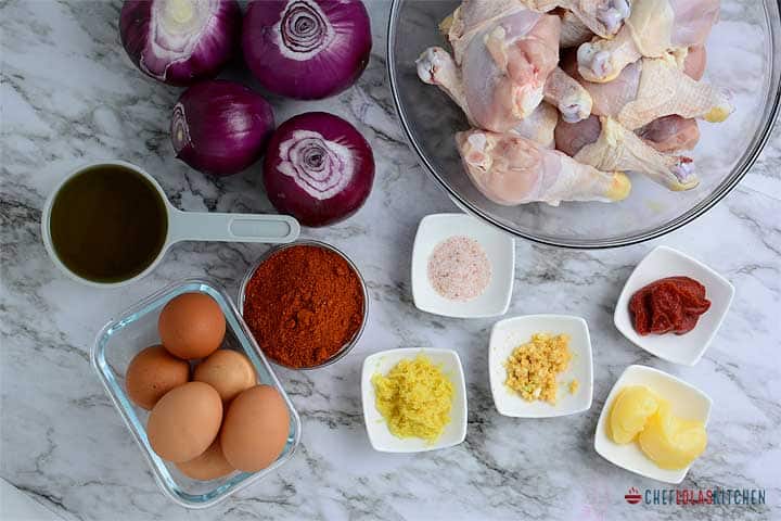 Doro Wat – estofado de pollo etíope Doro Wat – estofado de pollo etíope
