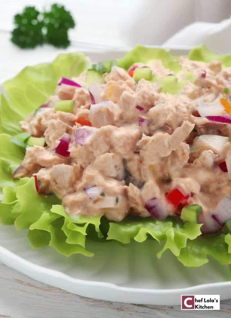 Receta fácil y deliciosa de ensalada de atún Receta fácil y deliciosa de ensalada de atún