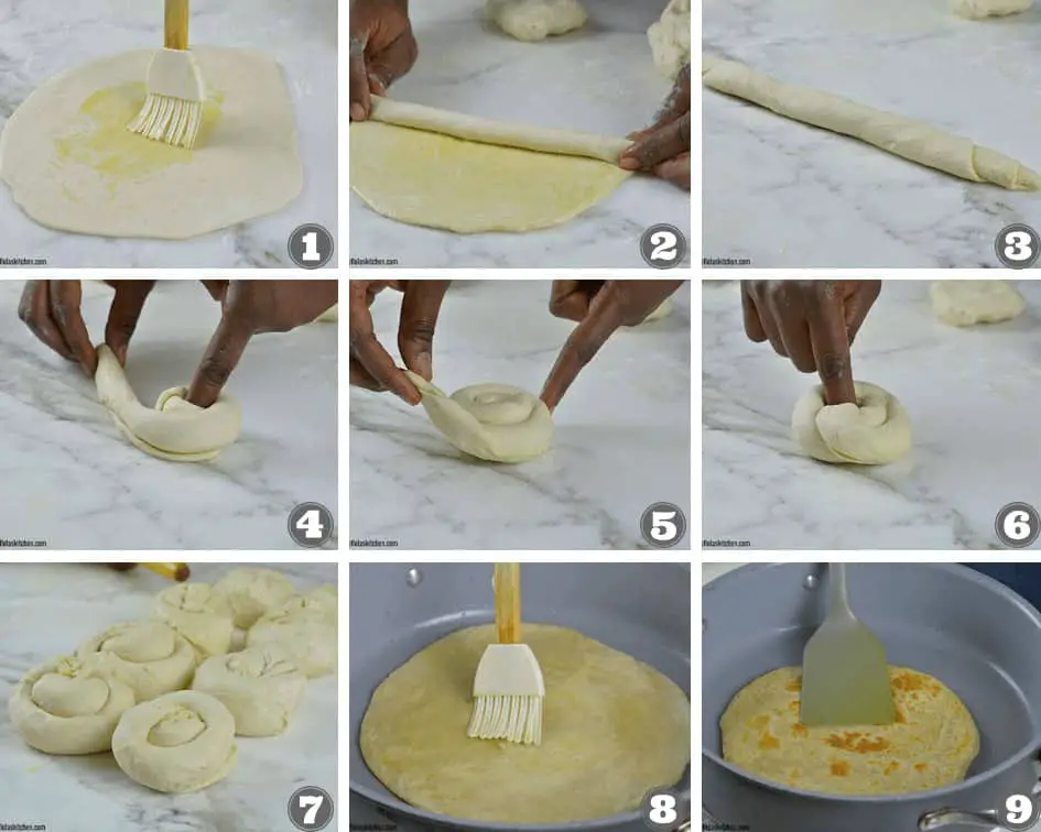 Receta de chapati de África Oriental Receta de chapati de África Oriental