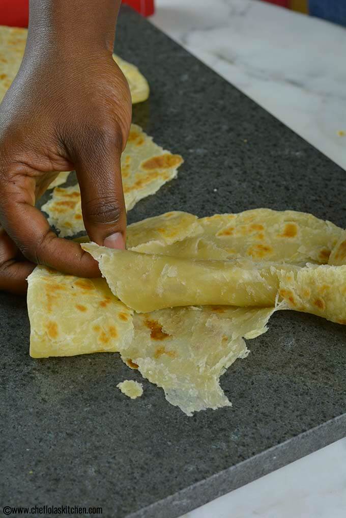 Receta de chapati de África Oriental
