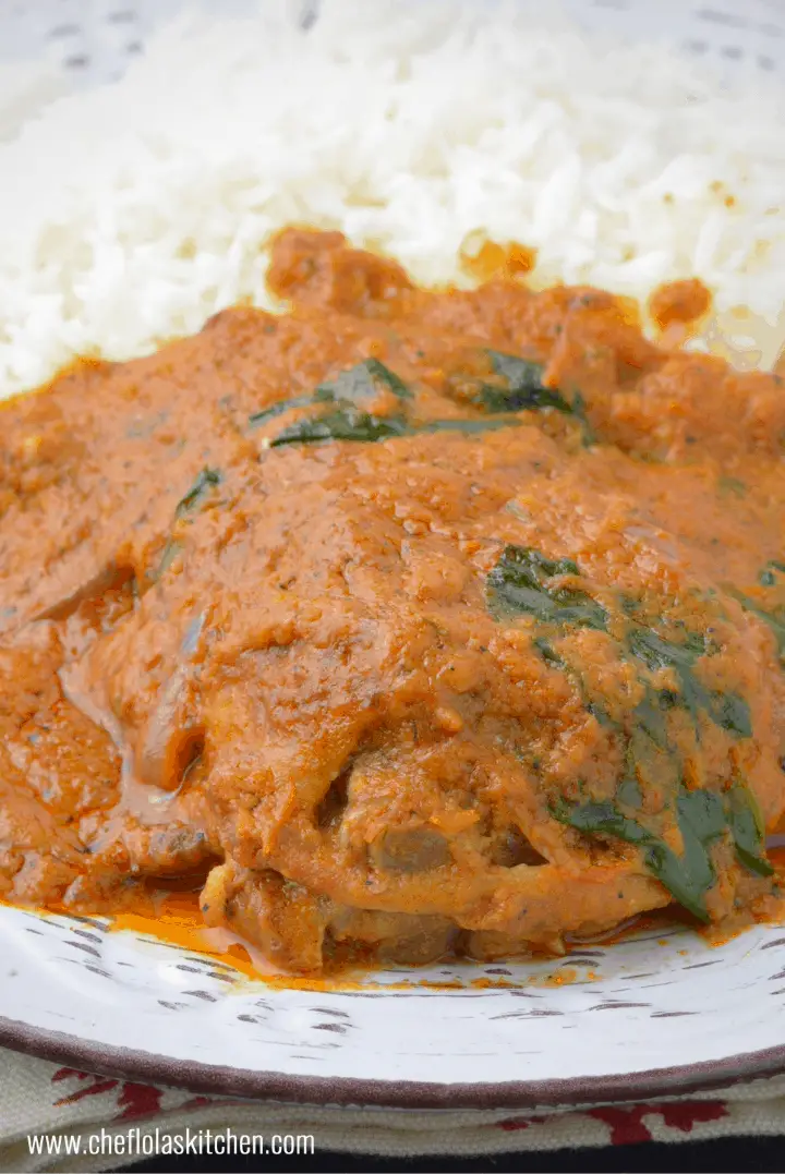 Sopa africana fácil de pollo y maní Sopa africana fácil de pollo y maní