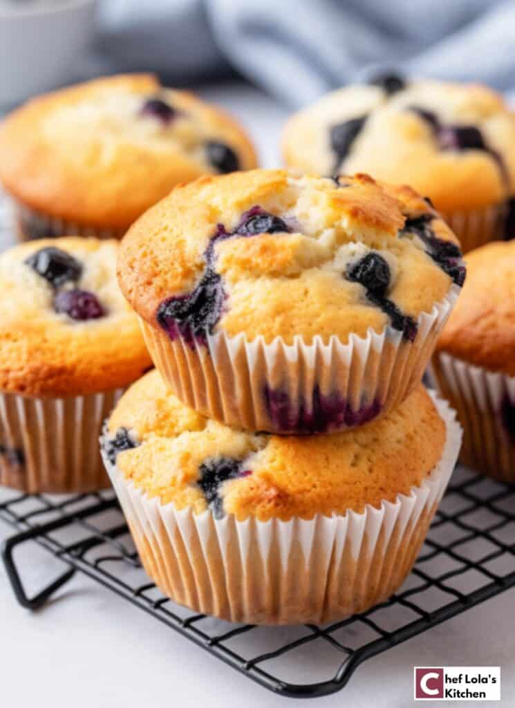 Deliciosos muffins de arándanos y harina de almendras cetogénicos Deliciosos muffins de arándanos y harina de almendras cetogénicos
