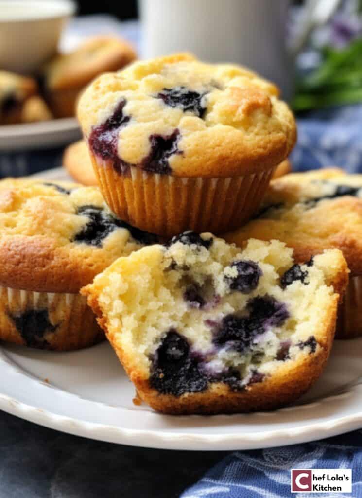 Deliciosos muffins de arándanos y harina de almendras cetogénicos Deliciosos muffins de arándanos y harina de almendras cetogénicos