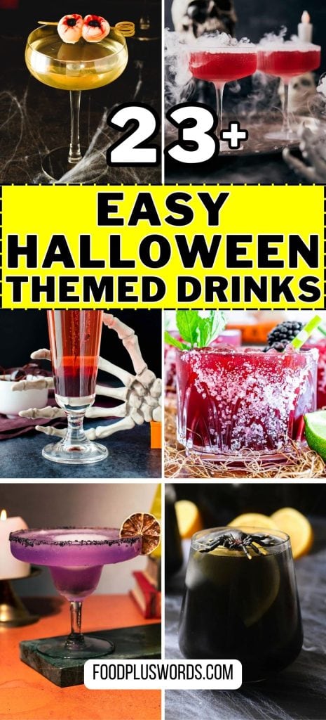 25 cócteles de Halloween que encantarán a tus invitados