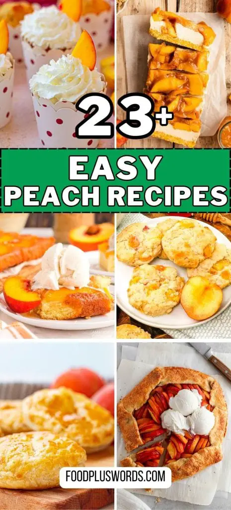 25 recetas de durazno que extenderán el verano todo el año