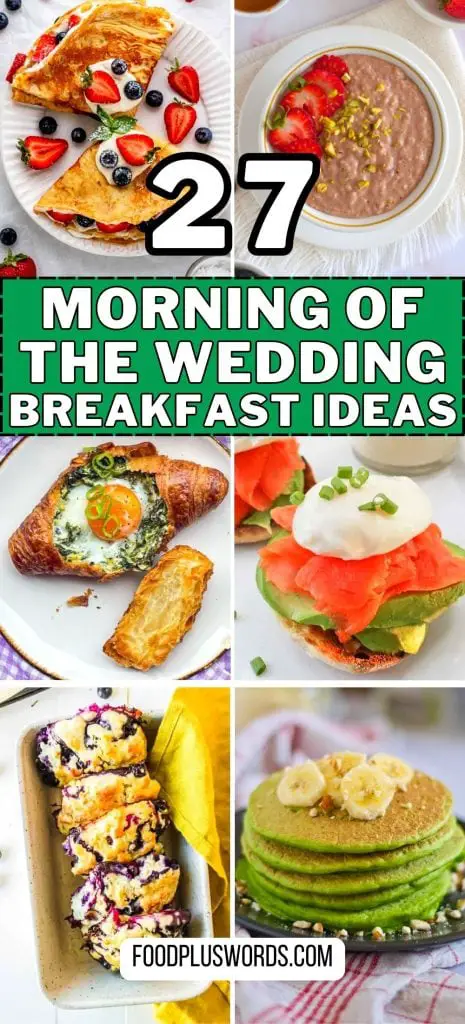 27 ideas de desayunos nupciales para comenzar tu vida feliz