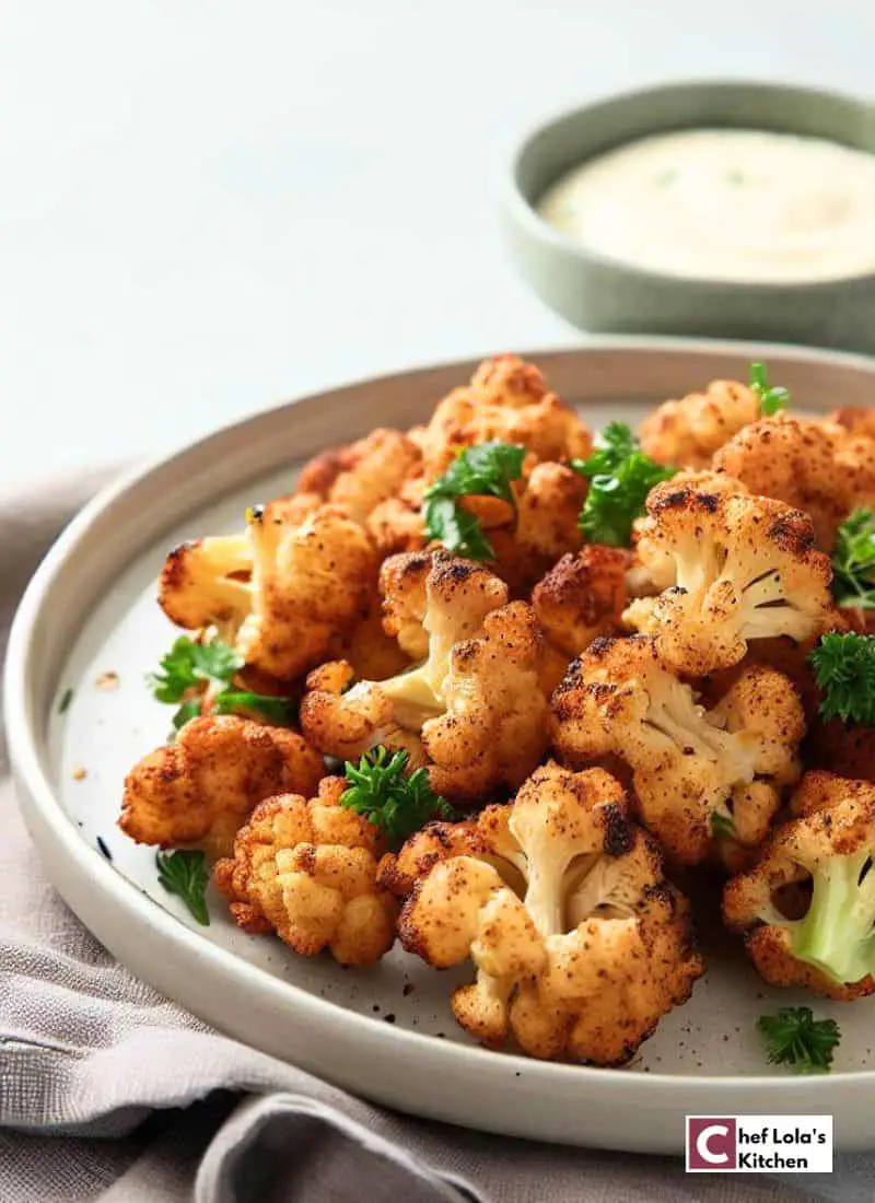 Receta fácil de coliflor para freidora