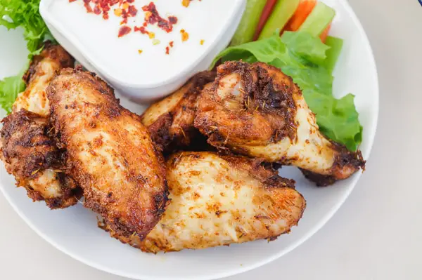 Alitas de pollo fáciles con 2 ingredientes Alitas de pollo fáciles con 2 ingredientes