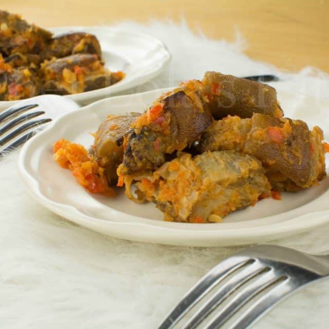 Asun (carne de cabra ahumada)