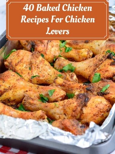 40 recetas de pollo al horno para amantes del pollo