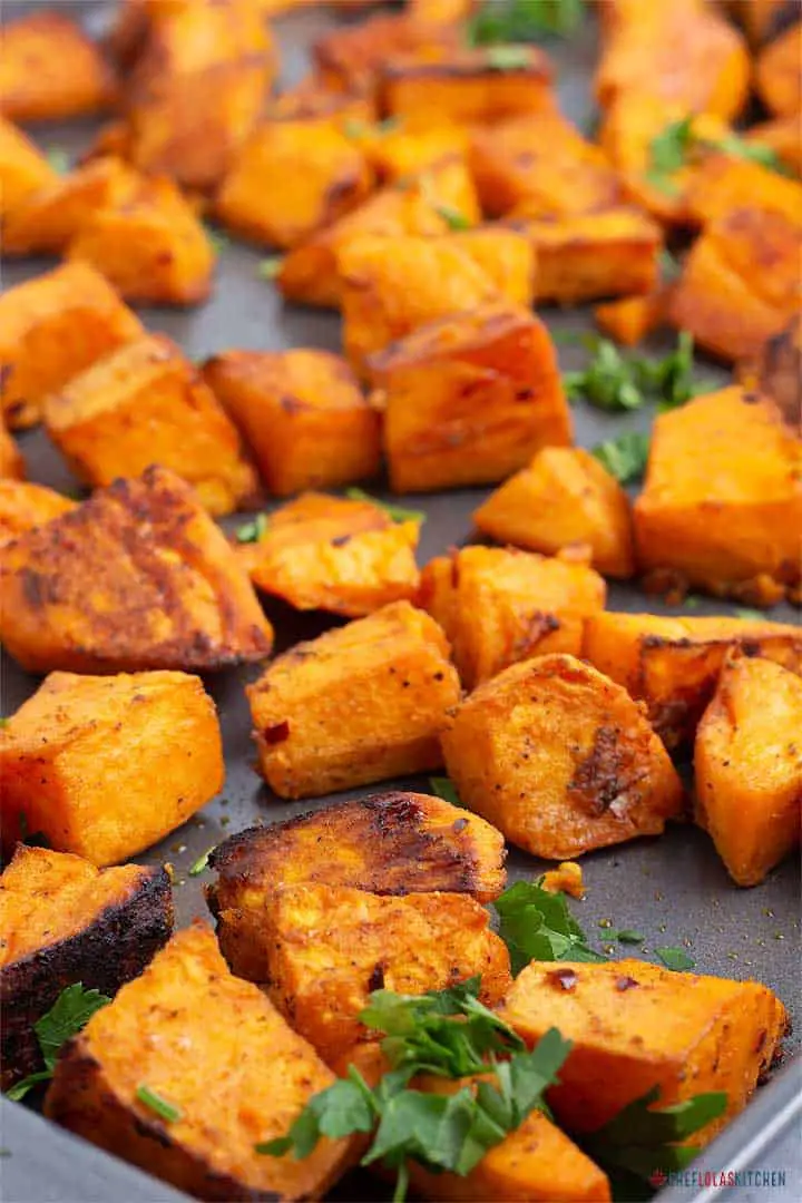 Batatas asadas al horno fáciles y rápidas