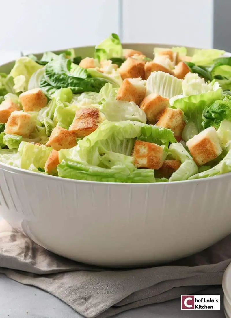 Ensalada César estilo restaurante Ensalada César estilo restaurante