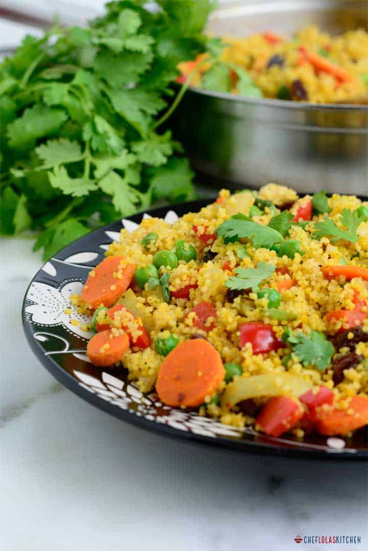 Cuscús de verduras sencillo y delicioso