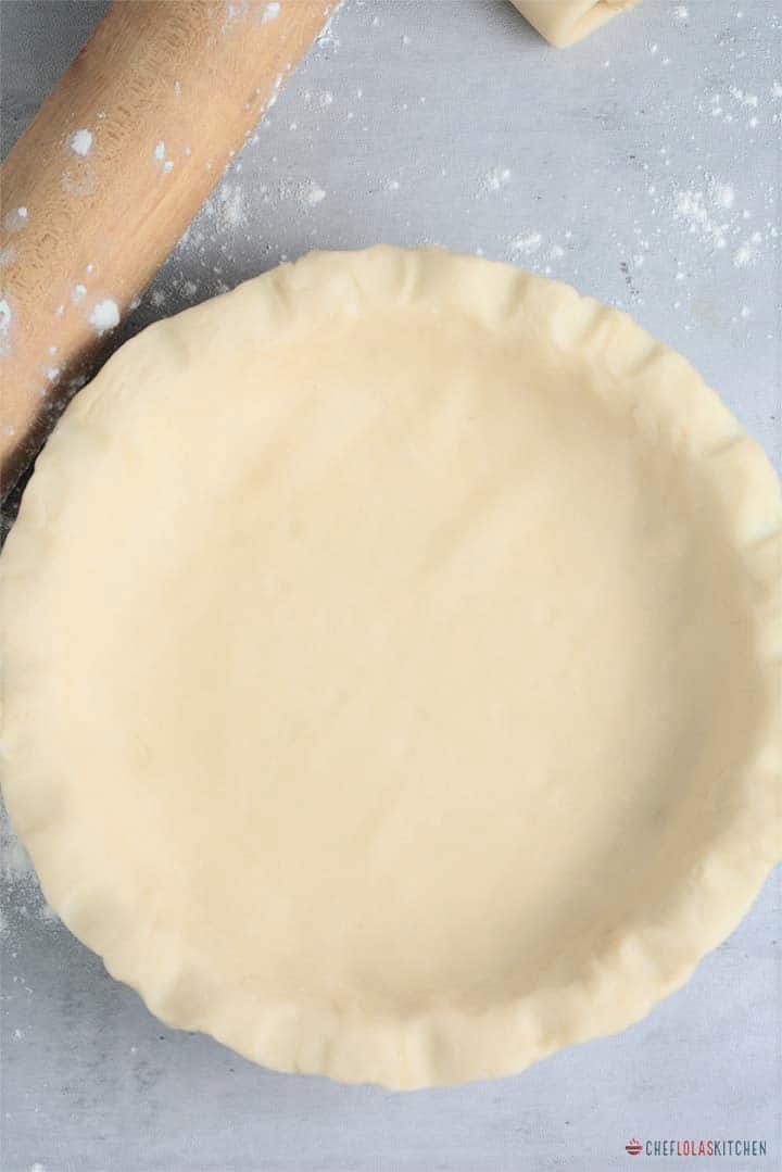 Masa de tarta fácil, casera, hojaldrada y mantecosa Masa de tarta fácil, casera, hojaldrada y mantecosa