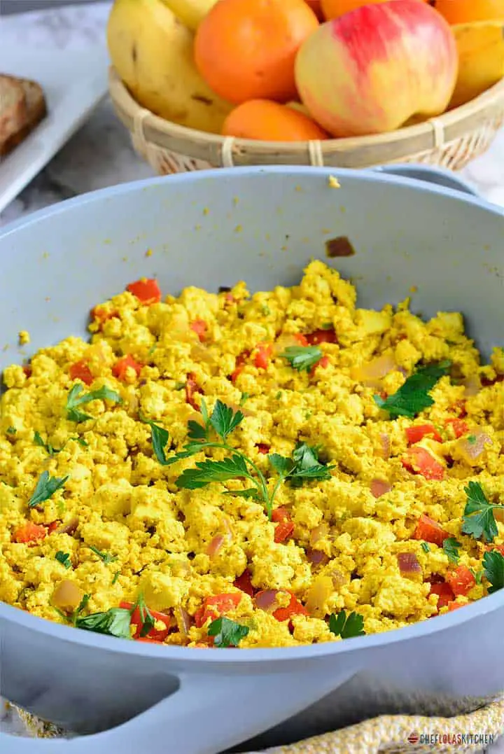 Cómo hacer revuelto de tofu para el desayuno Cómo hacer revuelto de tofu para el desayuno