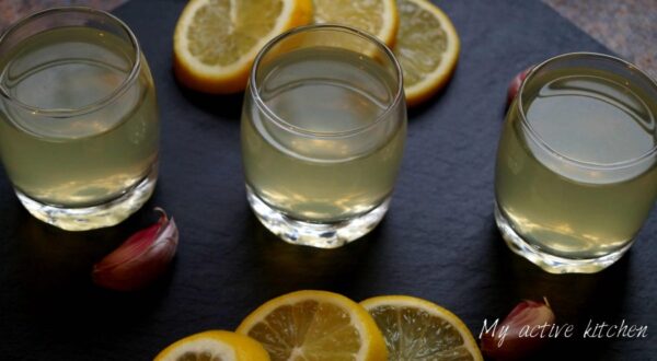 Detox de mezcla de limón