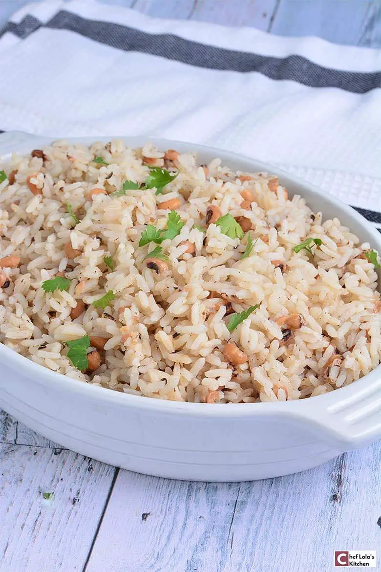 Receta de arroz y frijoles