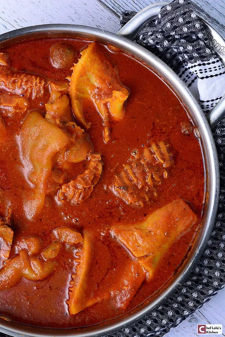 Estofado de ternera nigeriano (receta de estofado africano) Estofado de ternera nigeriano (receta de estofado africano)