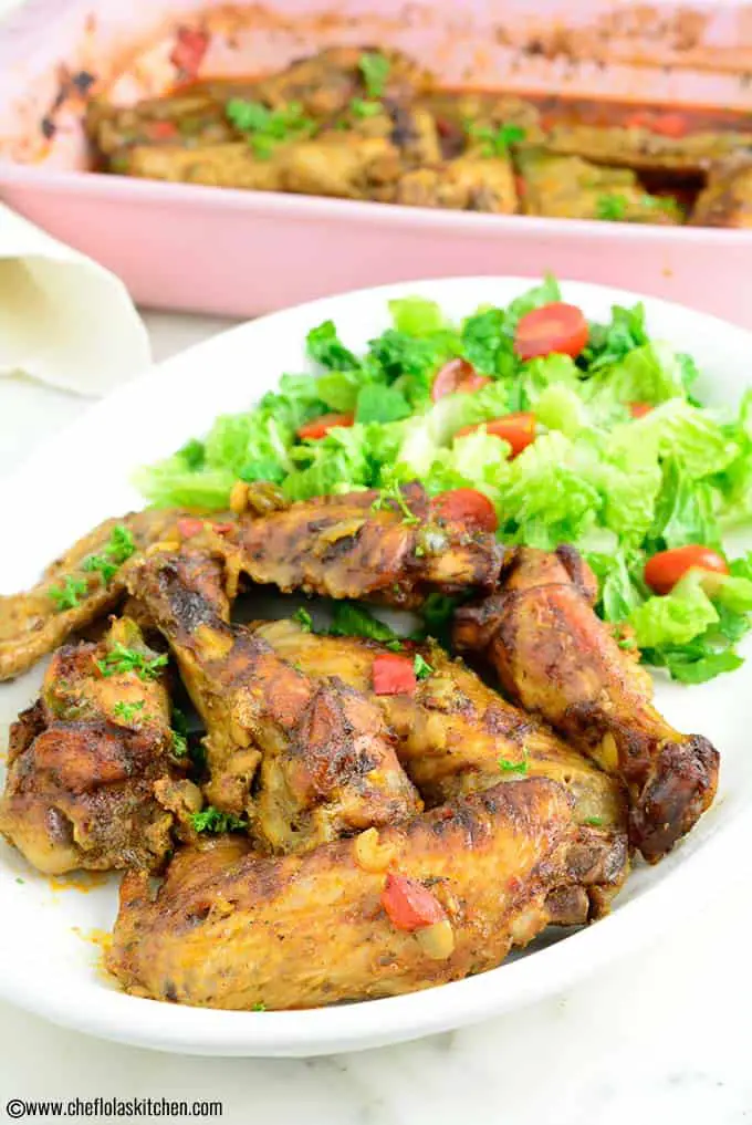 Deliciosas alitas de pavo al horno Deliciosas alitas de pavo al horno