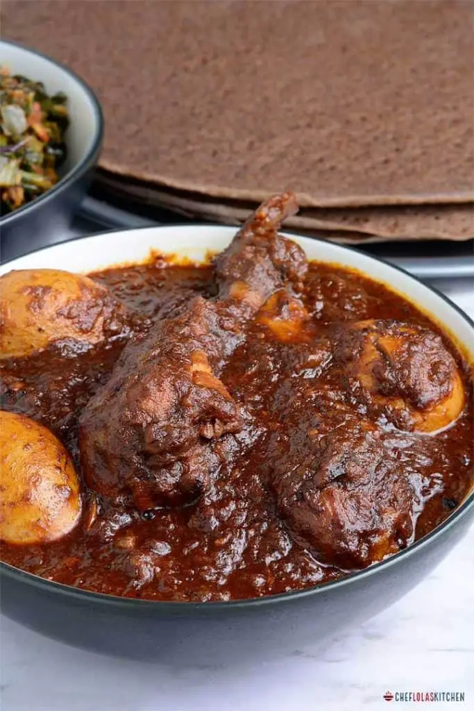 Doro Wat – estofado de pollo etíope Doro Wat – estofado de pollo etíope