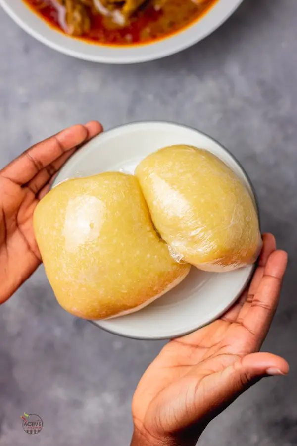 Eba nigeriano (Cómo hacer Eba)