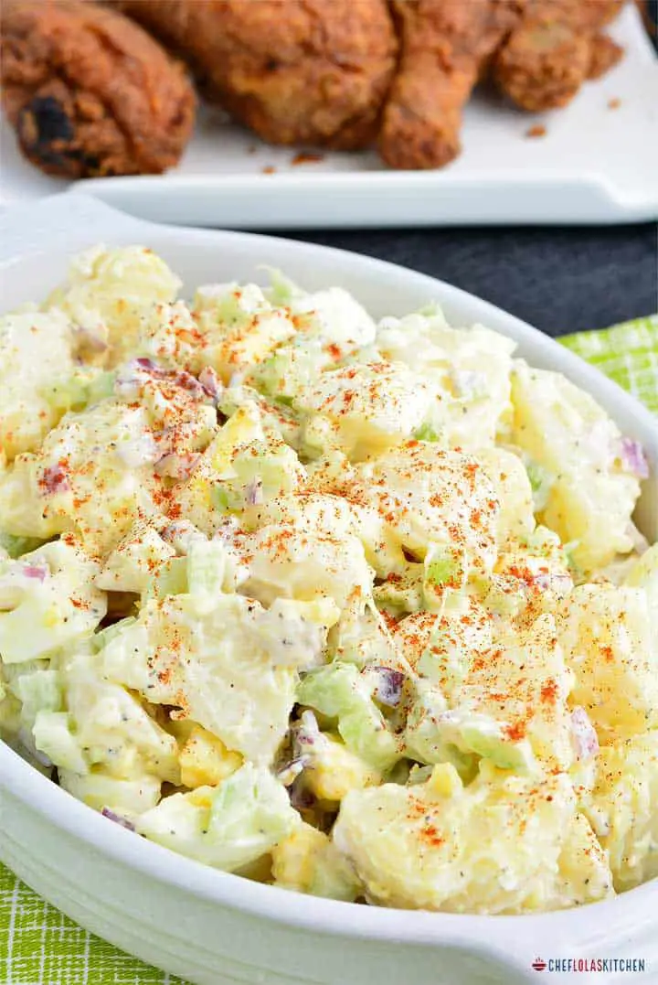 Ensalada de papa cremosa clásica: delicia compartida