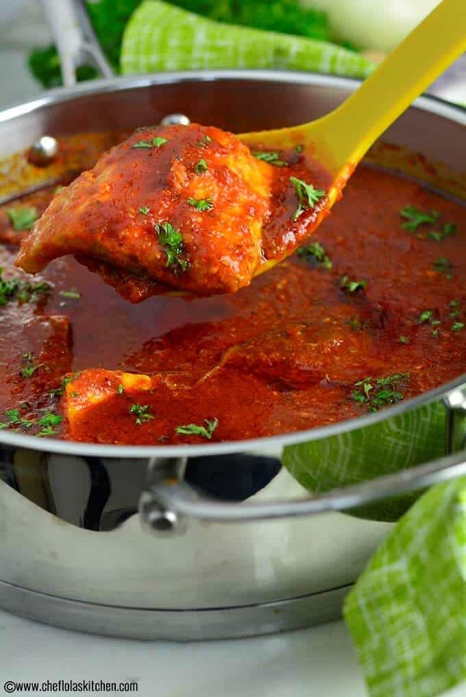 Estofado de salmón abundante Estofado de salmón abundante