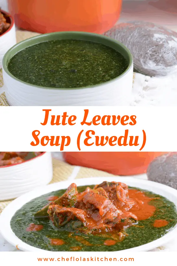 Ewedu – sopa de hojas de yute