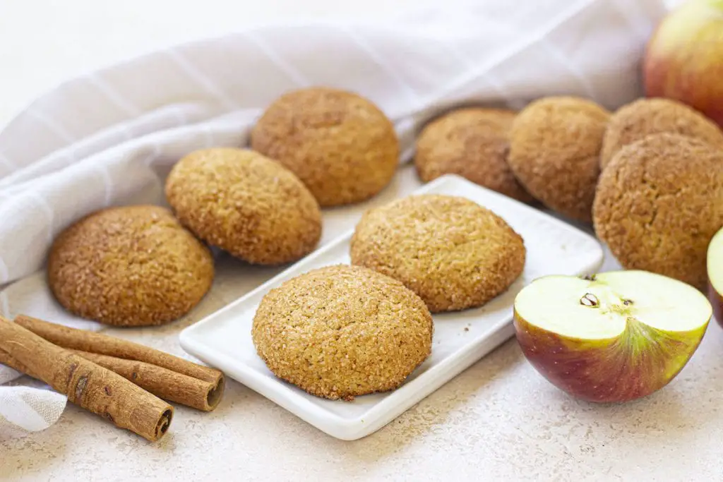 Galletas de mantequilla de manzana