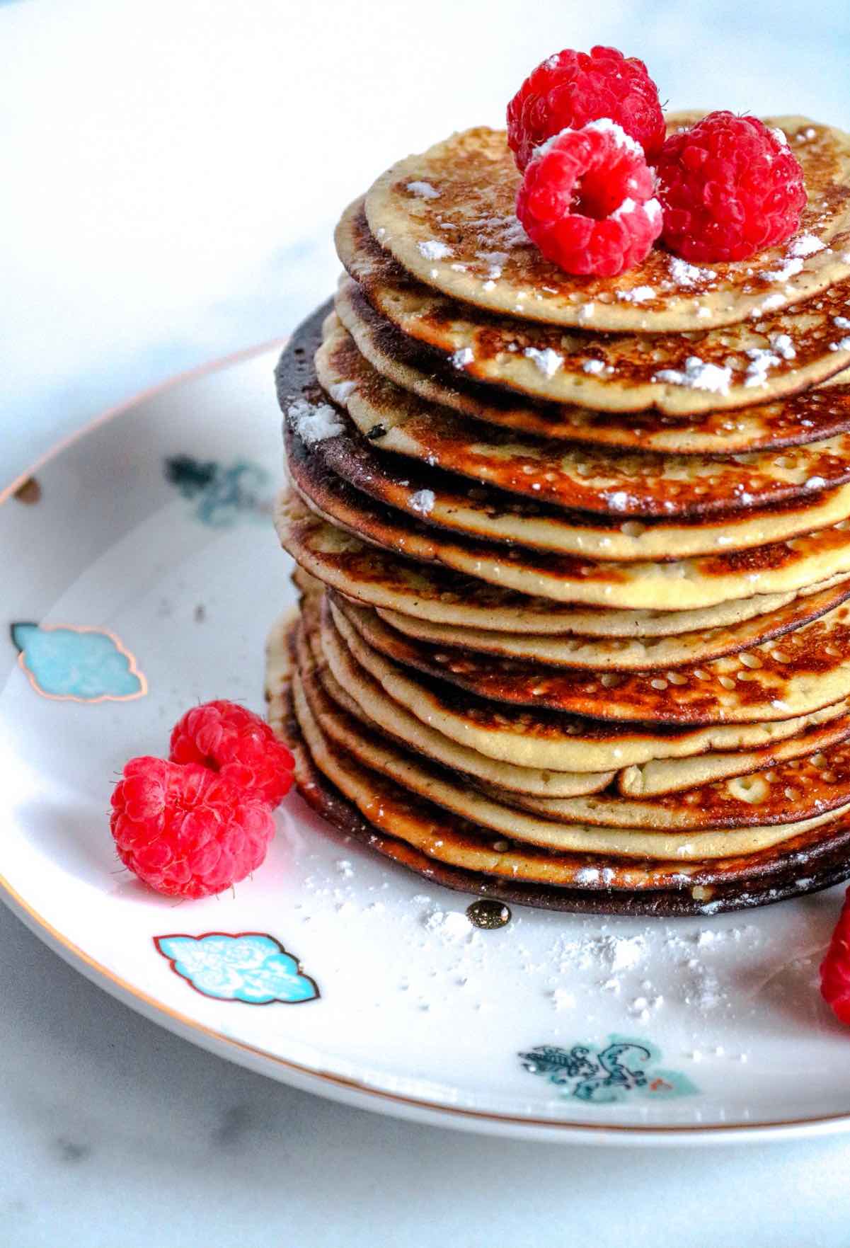 Tortitas keto de harina de almendras