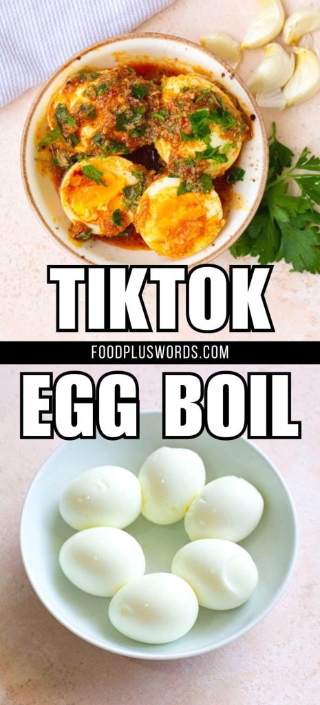 La famosa receta para cocinar huevos de TikTok hecha fácil
