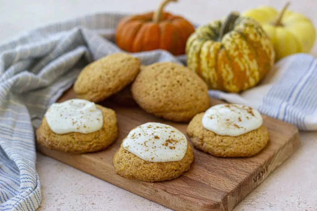 La mejor receta de galletas de calabaza con glaseado de queso crema