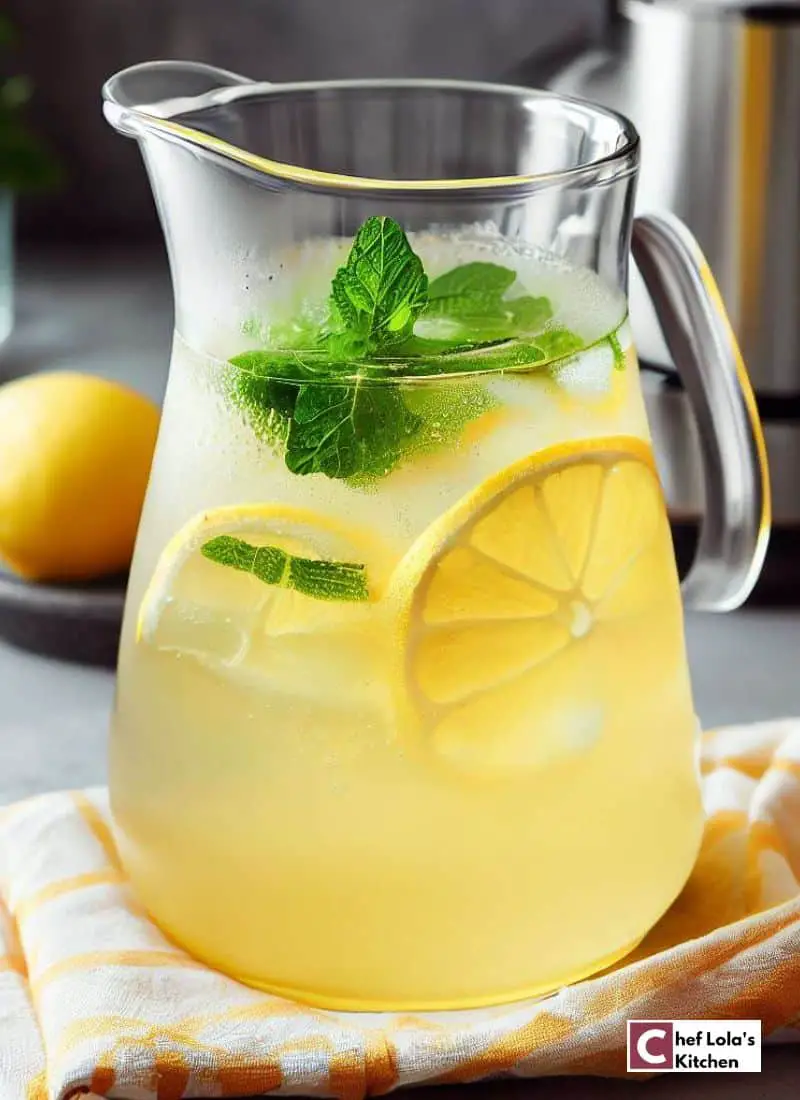 Receta fácil de limonada casera