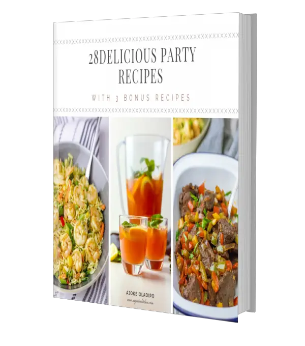 Libro de cocina electrónico de comida para fiestas Libro de cocina electrónico de comida para fiestas